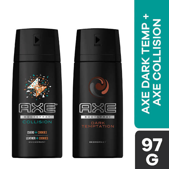 AXE DESODORANTE PACK DARK x150 +COLISION x150
