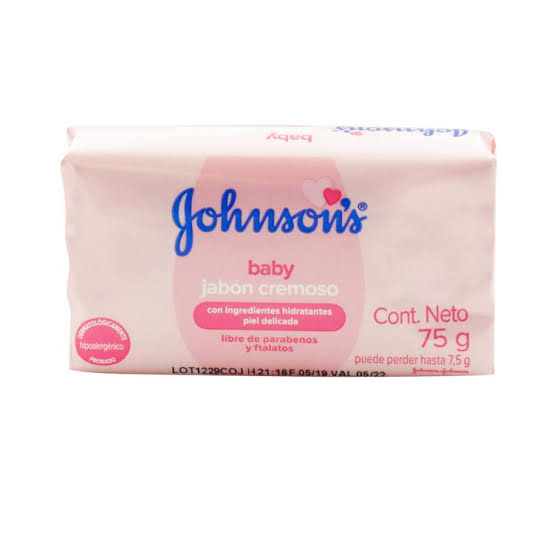 JOHNSONS JABON BABY CREMOSO x75gr