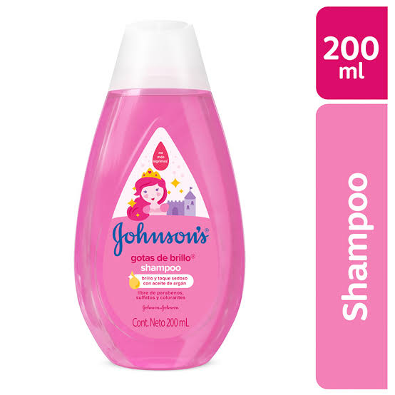 JOHNSONS SHAMPOO GOTAS DE BRILLO x200ml