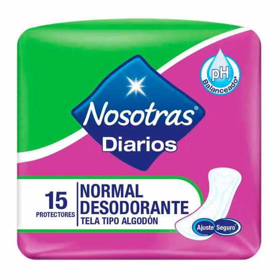 NOSOTRAS PROTECTORES DIARIOS DESODORANTE x15unid