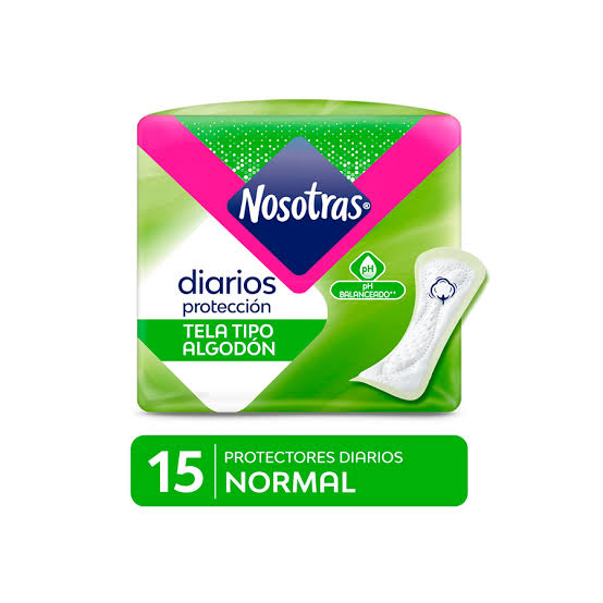 NOSOTRAS PROTECTORES DIARIOS NORMAL x15unid
