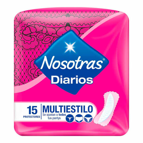 NOSOTRAS PROTECTORES DIARIOS MULTIESTILO x15unid