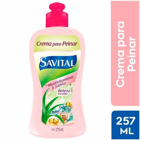 SAVITAL CREMA PARA PEINAR MULTIVITAMINAS x275ml