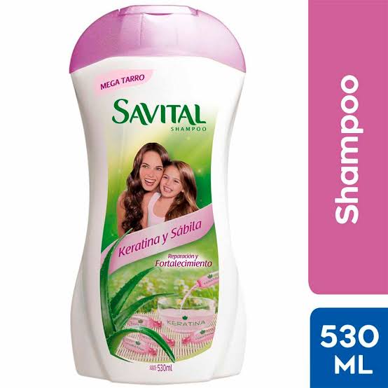 SAVITAL SHAMPOO KERATINA Y SABILA x530ml