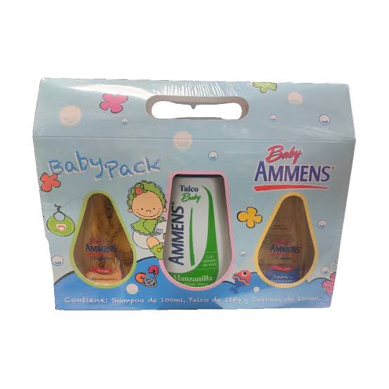 AMMENS PACK AVENA FRASCO+COJIN+TALCO