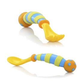 NUBY SET DE CUBIERTOS WACKY WARE 5294