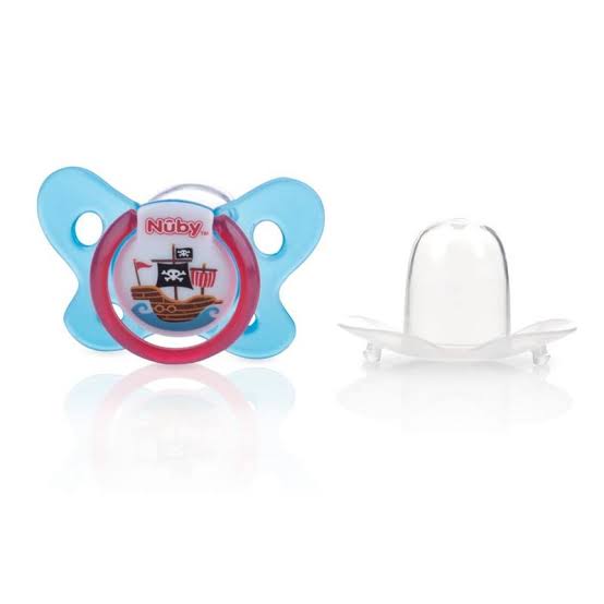 NUBY CHUPON C/TAPA PROTECTORA 5857