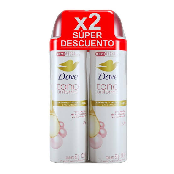 DOVE PACK DESODORANTE CALENDULA 150ml+150ml