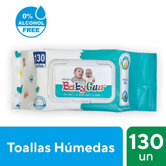 BABYGUU TOALLAS HUMEDAS x130unid