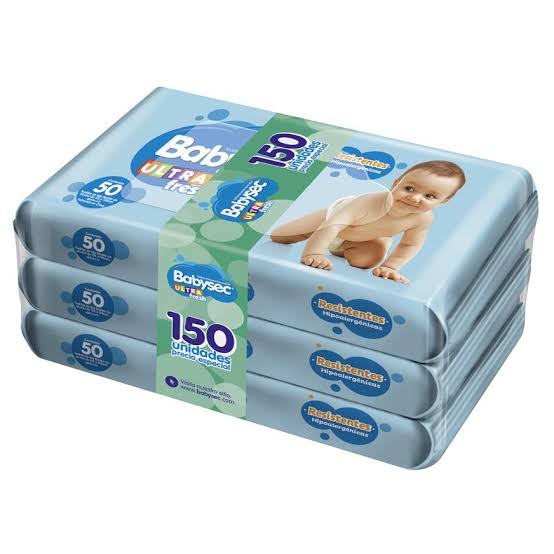 BABY SWEET TOALLAS HUMEDAS x150unid
