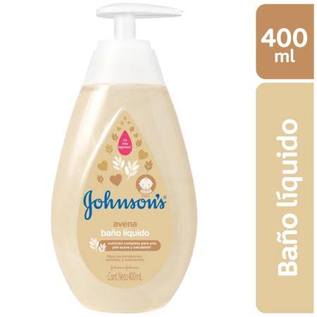 JOHNSONS BAÑO LIQUIDO AVENA x400ml