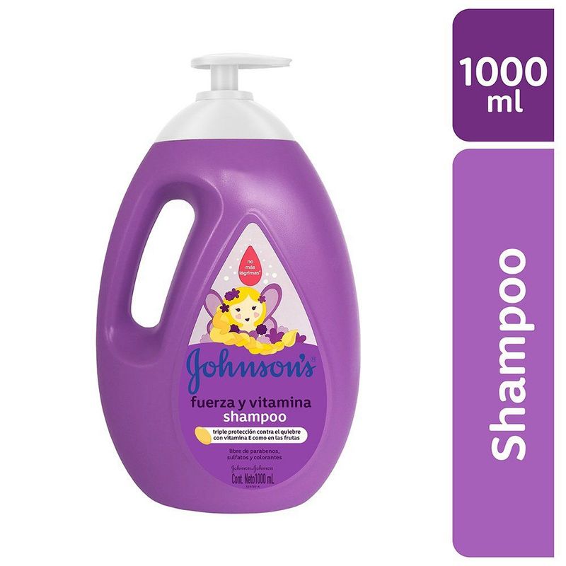 JOHNSONS SHAMPOO FUERZA Y VITAMINA x1lt