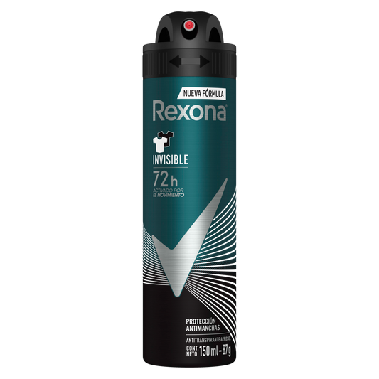 REXONA MEN DESODORANTE INVISIBLE x150ml