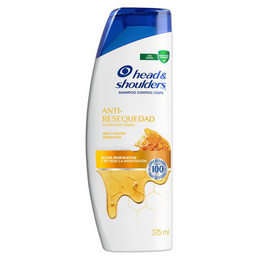 H & S SHAMPOO ANTIRESEQUEDAD MIEL x1lt