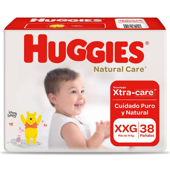 HUGGIES NATURAL CARE XXG x38unid