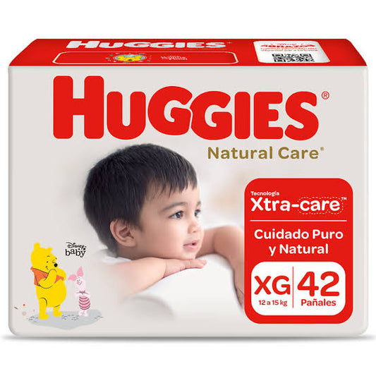 HUGGIES NATURAL CARE XG x42unid