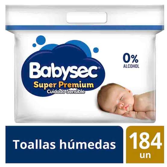 BABYSEC SUPER PREMIUM TOALLAS HUMEDAS x184unid