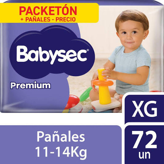 BABYSEC PREMIUM XG 72unid
