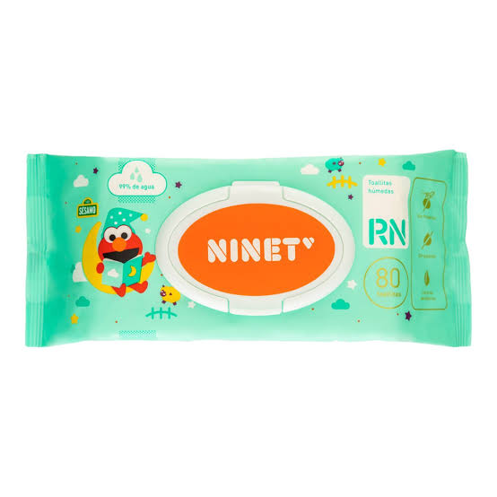 NINET TOALLAS HUMEDAS RN x80unid