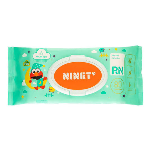 NINET TOALLAS HUMEDAS RN x80unid