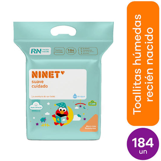 NINET TOALLAS HUMEDAS RN x184unid