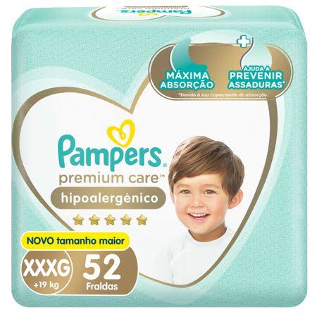PAMPERS PREMIUM CARE XXXG x52