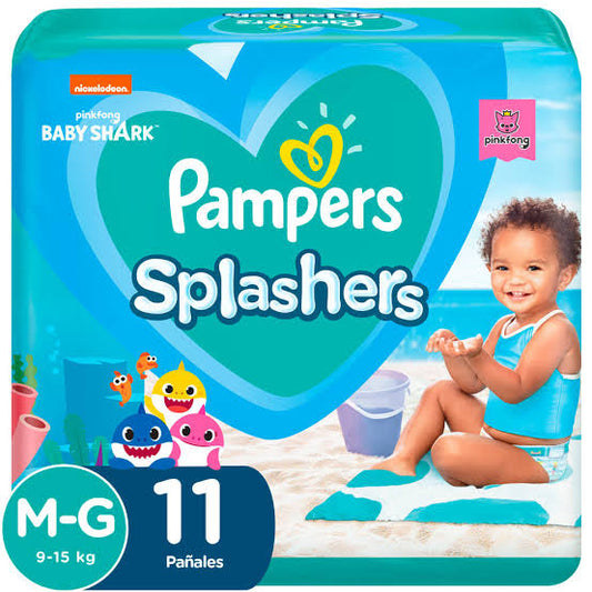 PAMPERS PISCINA SPLASHERS G x11unid