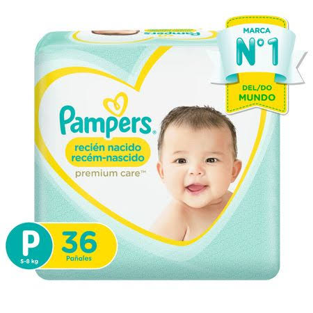 PAMPERS PREMIUM CARE P x36unid