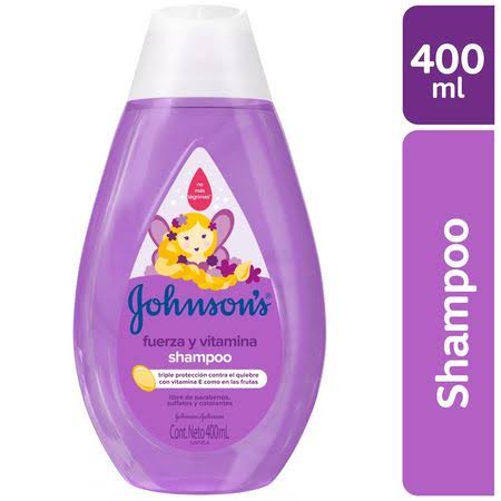 JOHNSONS SHAMPOO FUERZA Y VITAMINA x400ml