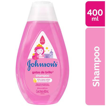 JOHNSONS SHAMPOO GOTAS DE BRILLO x400ml