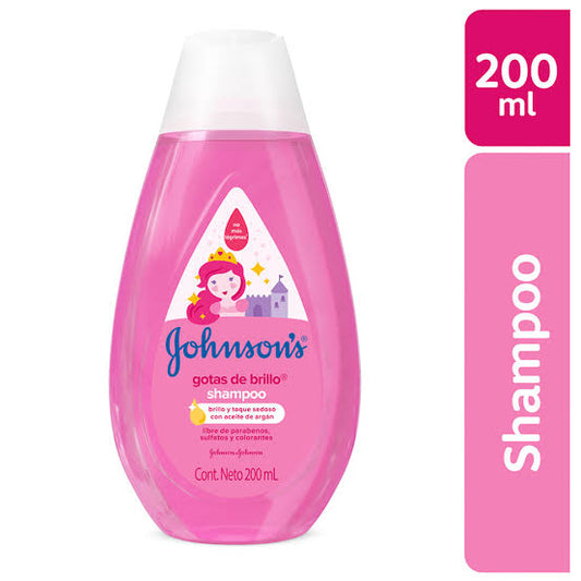 JOHNSONS SHAMPOO GOTAS DE BRILLO x200ml