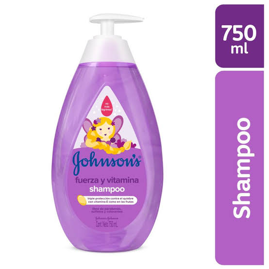 JOHNSONS SHAMPOO FUERZA Y VITAMINA x750ml