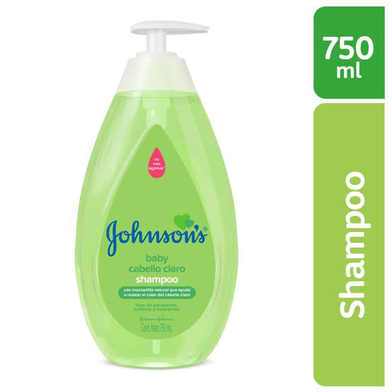 JOHNSONS SHAMPOO CABELLO CLARO x750ml