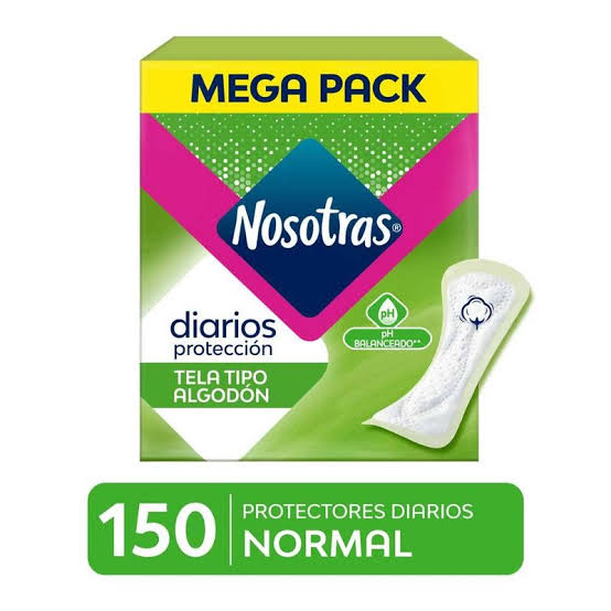 NOSOTRAS PROTCTORES DIARIOS NORMAL x150UNID