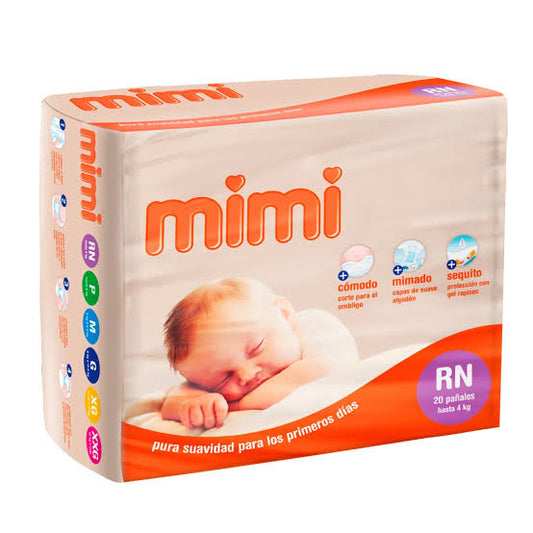 MIMI SOFTCARE RECIEN NACIDO x20unid