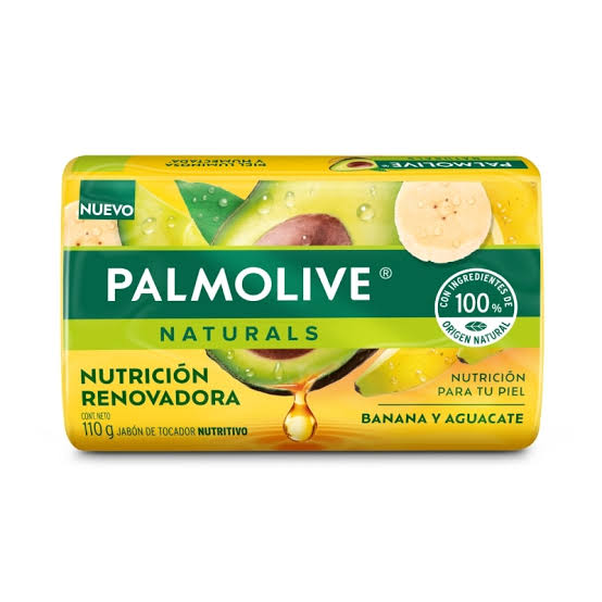 PALMOLIVE JABON BANANA Y PALTA x110gr