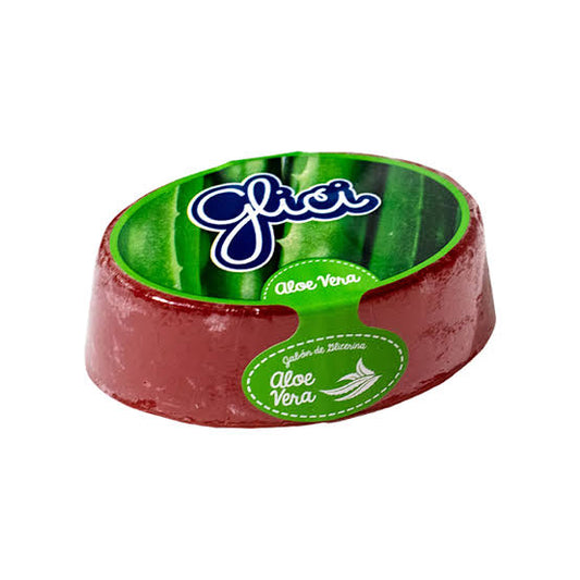 GLICI JABON ALOE VERA x90gr