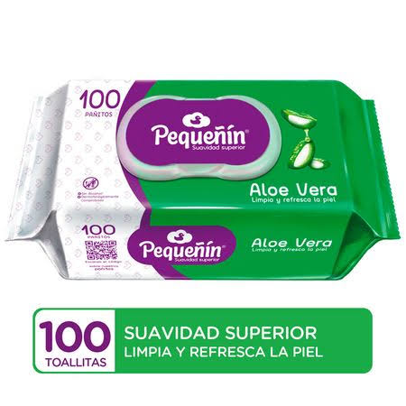 PEQUEÑIN TOALLAS HUMEDAS x100unid