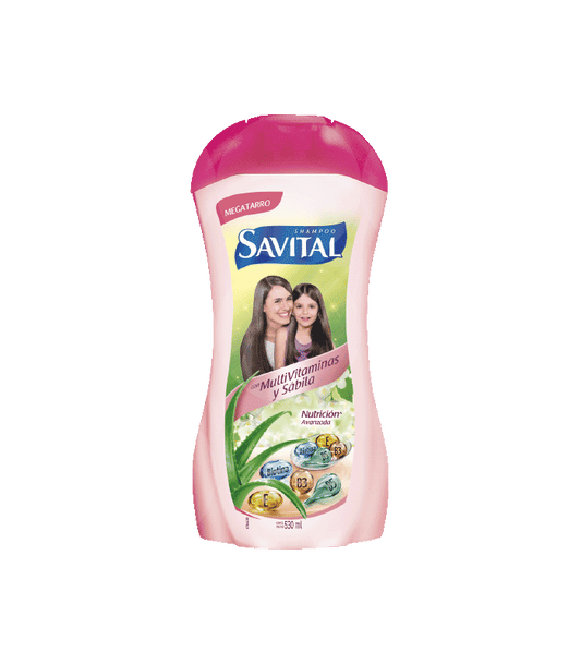 SAVITAL SHAMPOO MULTIVITAMINAS x530ml