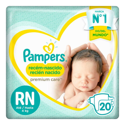 PAMPERS RECIEN NACIDO x20unid